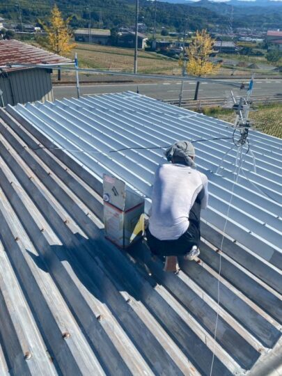 加登様お母さま邸外壁リフォーム途中経過