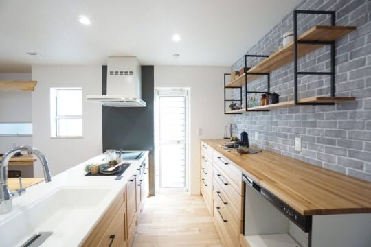 カフェ風キッチン