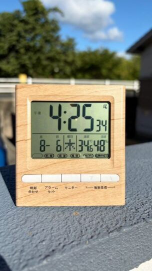 計測当日の気温と室温