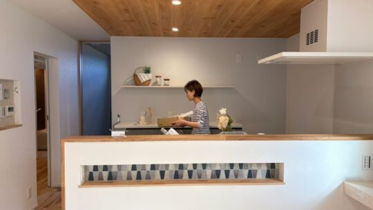 シンプル&ナチュラルな家完成見学会準備の様子